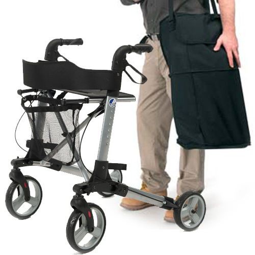 *Quadri Light 4 Wiel Rollator (7,25 kg)