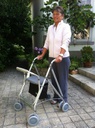 *ARA-K Kanguru HD 4 wiel rollator (4,35 kg)