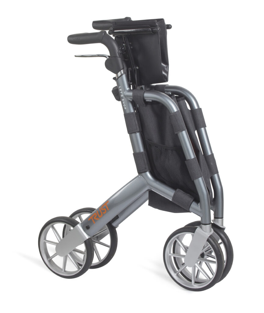 *Let's Shop 4 wiel rollator (6,9 kg)