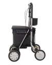 *Lett900 4 wiel rollator (6,2 kg)