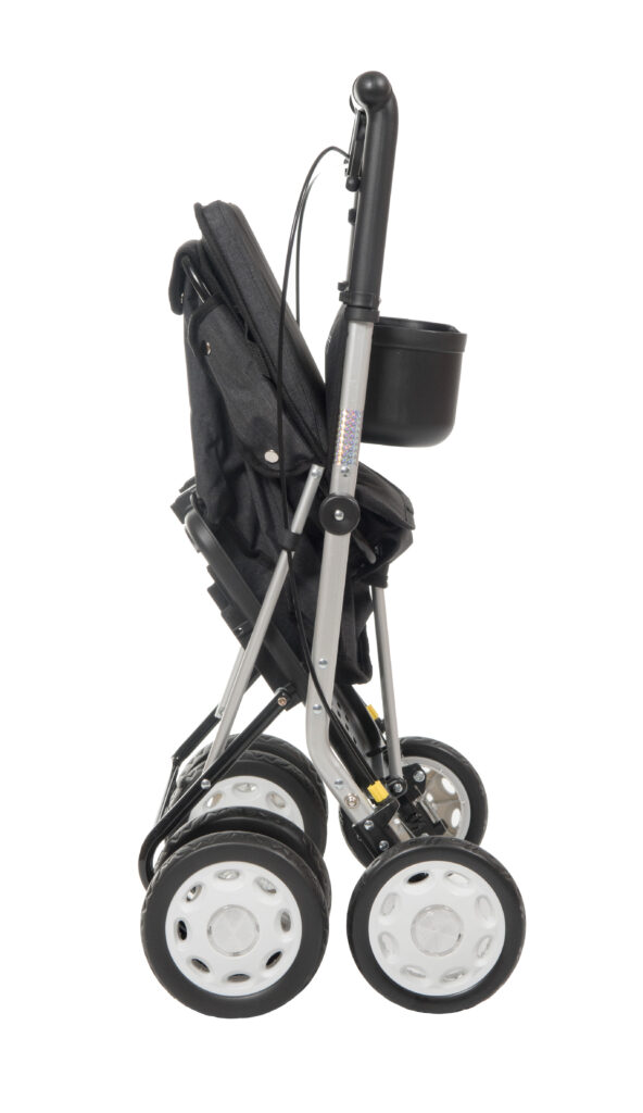 *Lett900 4 wiel rollator (6,2 kg)