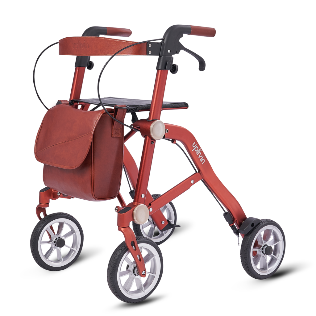 *Trive 4 wiel rollator (6,5 kg)