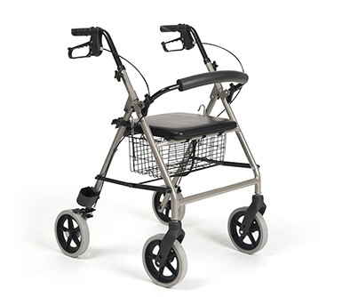 *ECO light 4 wiel rollator (7,6 kg)