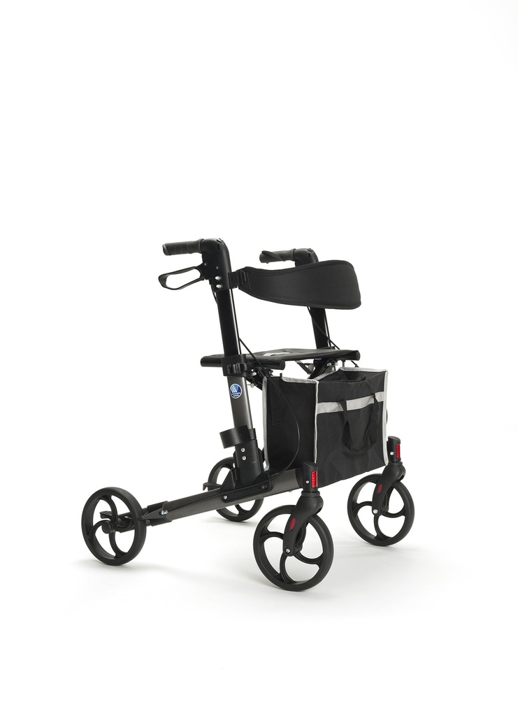 *Quava 4 Wiel Rollator (7,70 kg)