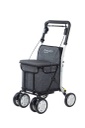 *Lett800 2 in 1 4 wiel rollator en boodschappenwagen