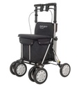 *Lett900 4 wiel rollator (6,2 kg)