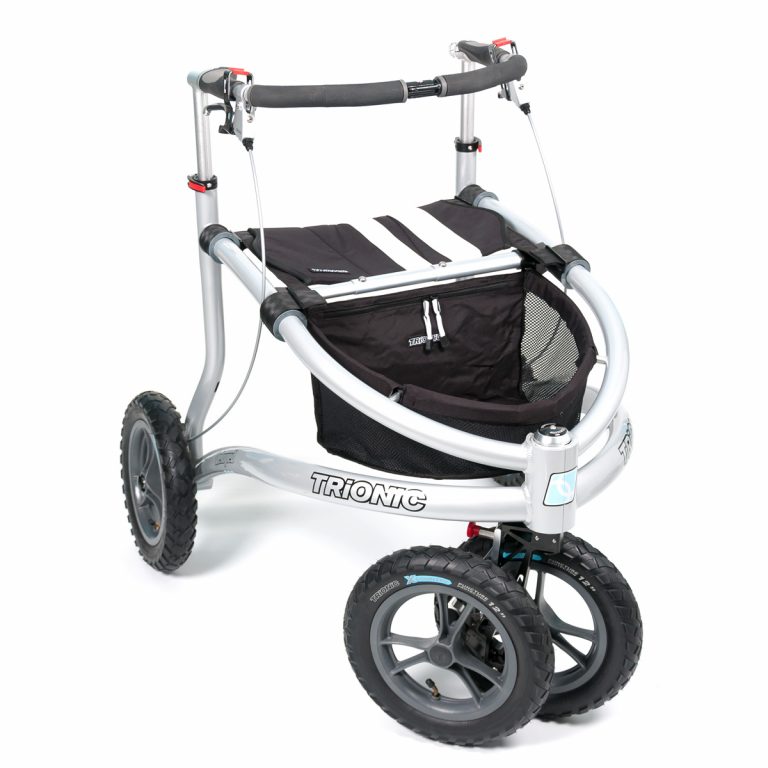 *Trionic Veloped 4 wiel rollator, geschikt voor oneffen terrein