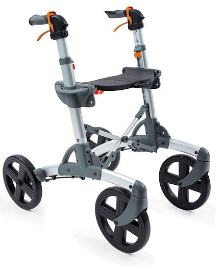 *Volaris Patrol 4 wiel rollator met vering