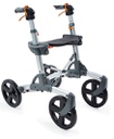 *Volaris Patrol XL 4 wiel rollator met vering