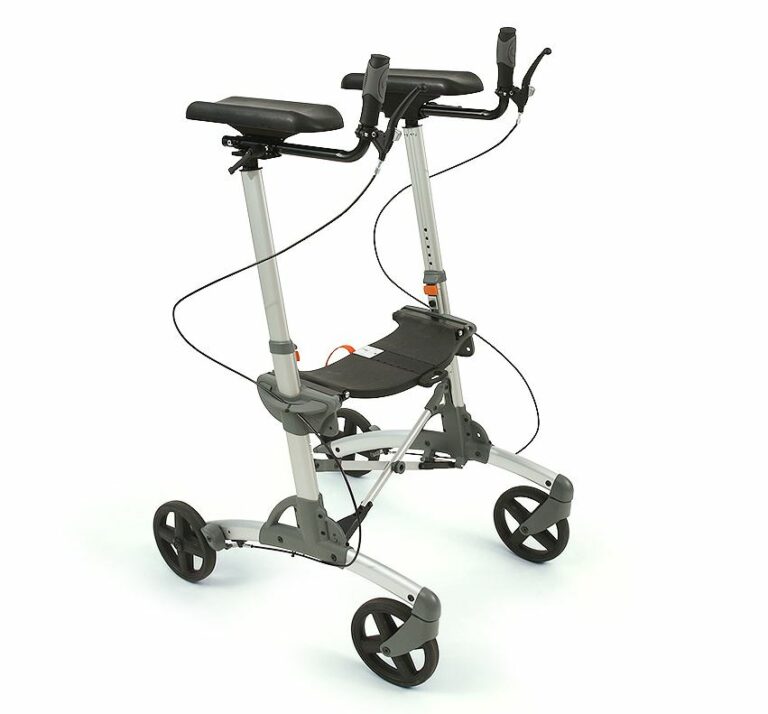 *Volaris RA 4 wiel rollator voor reumapatiënten