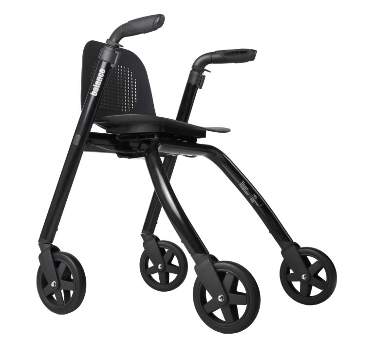 *Nip-glide 4 wiel rollator (7 kg)